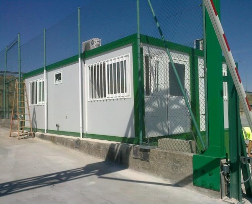 Oficinas modulares para el Corte Inglés