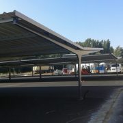 marquesinas de aparcamiento para una constructora en palencia 06