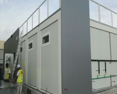 Prefabricated Building for Airbus