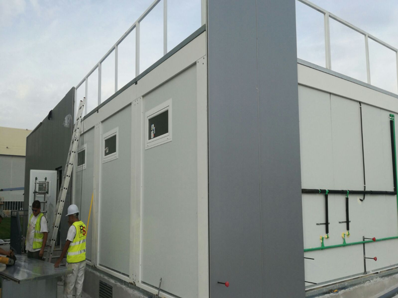 Prefabricated Building for Airbus