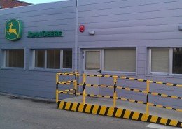 Oficinas prefabricadas para John Deere