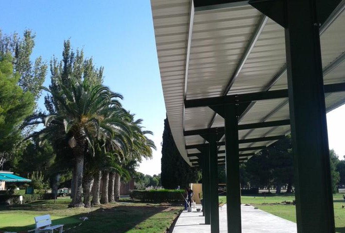 Europa Prefabri - Marquesinas metalicas aparcamiento