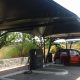 Textile Canopies Repsol Gas Stations