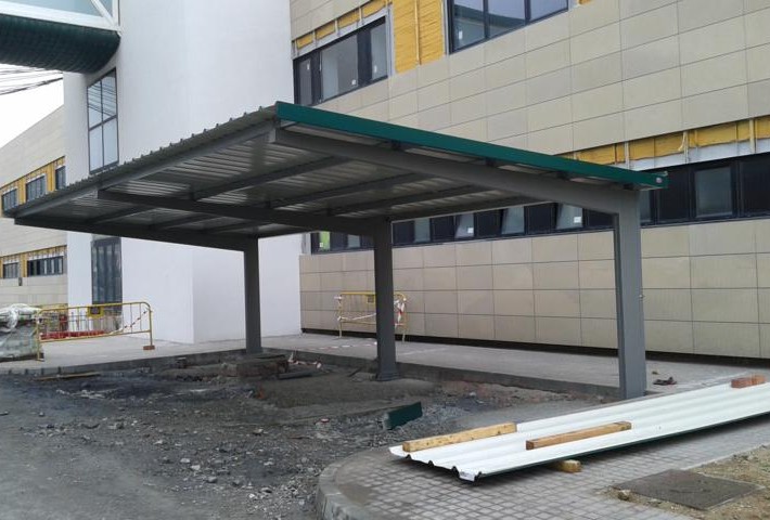 Europa Prefabri - Marquesinas de aparcamiento