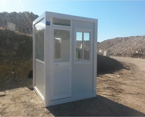 cabinas de vigilancia para plantas de reciclaje en un punto limpio 2