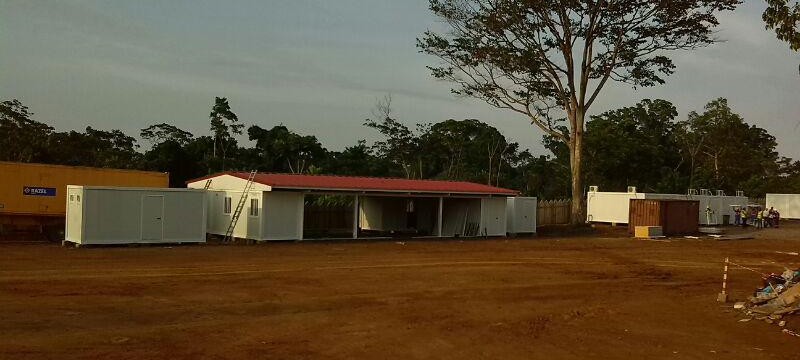campamento modular en camerun
