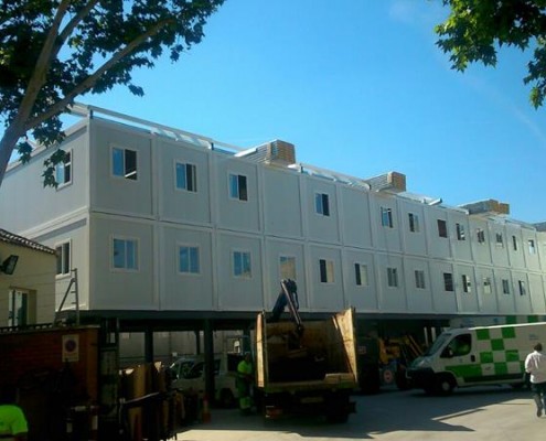 Edificio modular de oficinas en Madrid