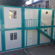 Manufacture and assembly of a site office made by portacabins assembled