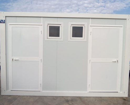 Prefabricated sanitary portacabins