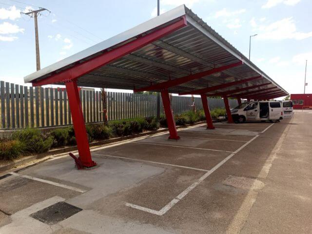 Parking solar