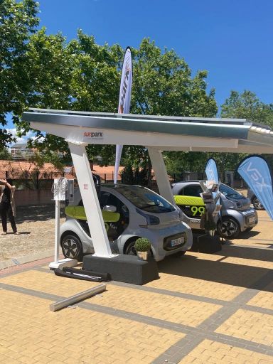 Marquesinas de aparcamiento fotovoltaicas