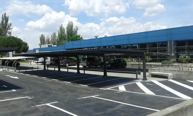 Marquesinas de parking en aeropuerto Madrid-Barajas nueva adjudicación 03 Marquesinas de parking en aeropuerto Madrid-Barajas nueva adjudicacion 03