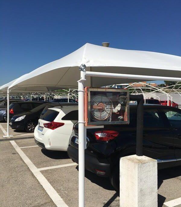 Marquesinas de parking en aeropuerto Madrid-Barajas nueva adjudicación 13 Marquesinas de parking en aeropuerto Madrid-Barajas nueva adjudicacion 13