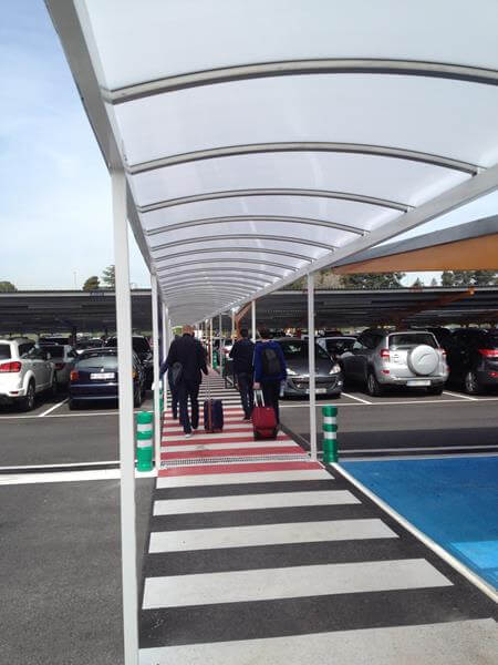 Marquesinas de parking en aeropuerto Madrid-Barajas nueva adjudicación 16 Marquesinas de parking en aeropuerto Madrid-Barajas nueva adjudicacion 16