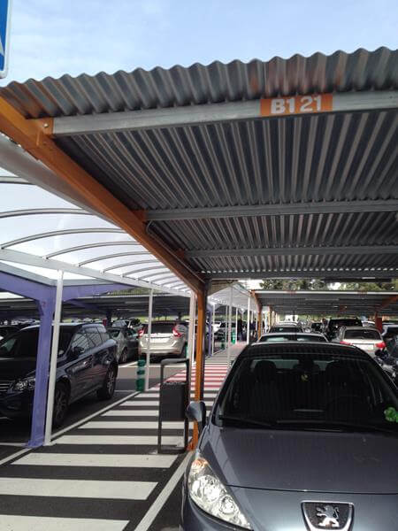 Marquesinas de parking en aeropuerto Madrid-Barajas nueva adjudicación 19 Marquesinas de parking en aeropuerto Madrid-Barajas nueva adjudicacion 19