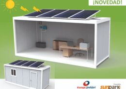 Módulos con paneles solares