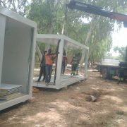 prefabricated labour camp