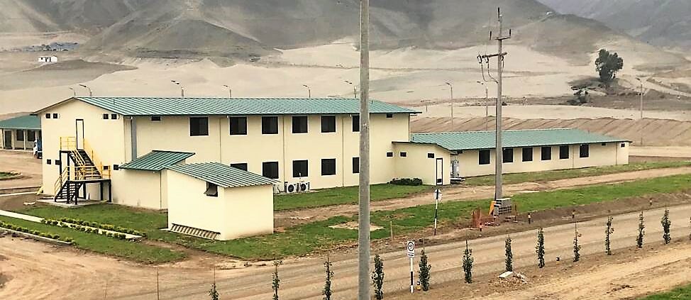 campamento construcción modular