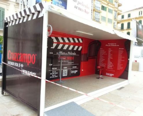 festival de cine de malaga - modulo para eventos cinefilos