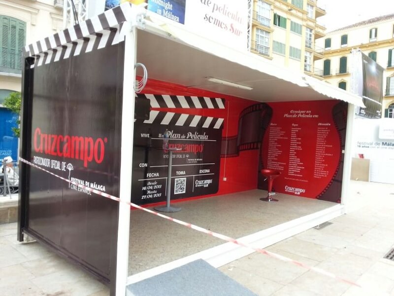festival de cine de malaga - modulo para eventos cinefilos