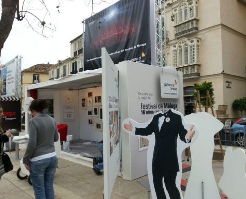 festival de cine de malaga - alquiler de modulos para espectaculos cinefilos