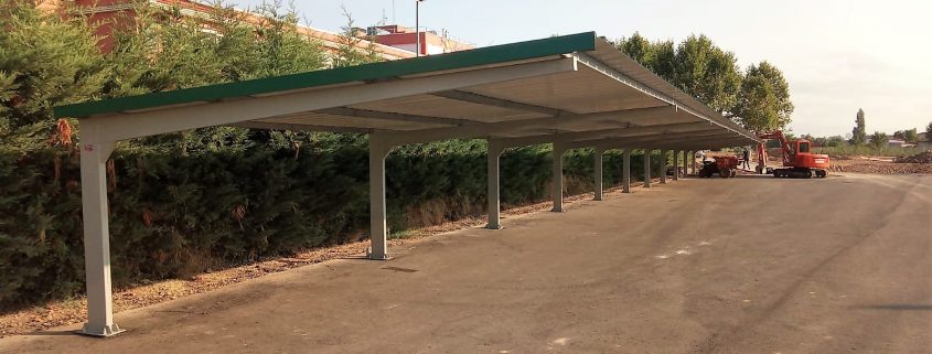 marquesina aparcamiento