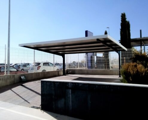 marquesina aparcamiento