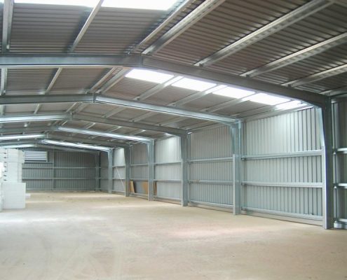 Prefabricated warehouses