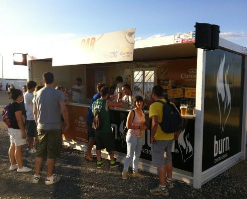 rock in rio - alquiler de modulos de kioscos de comida para evenots y espectaculos