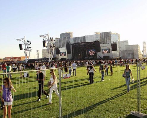 rock in rio - alquiler de vallas para eventos festivales y espectaculos