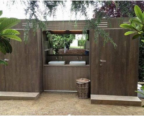 Sanitaires portatifs de luxe: Natura, la cabine sanitaire pour les mariages ou événements