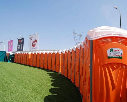 portable toilets