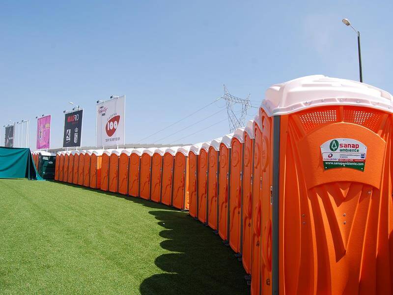 portable toilets