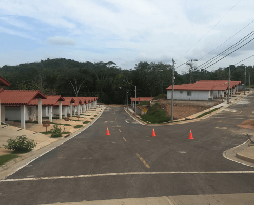 Logements préfabriqués à Panama